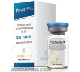 Tren Acetate 75 for sale | Trenbolone Acetate 75 mg x 10ml Vial | Platinum Biotech